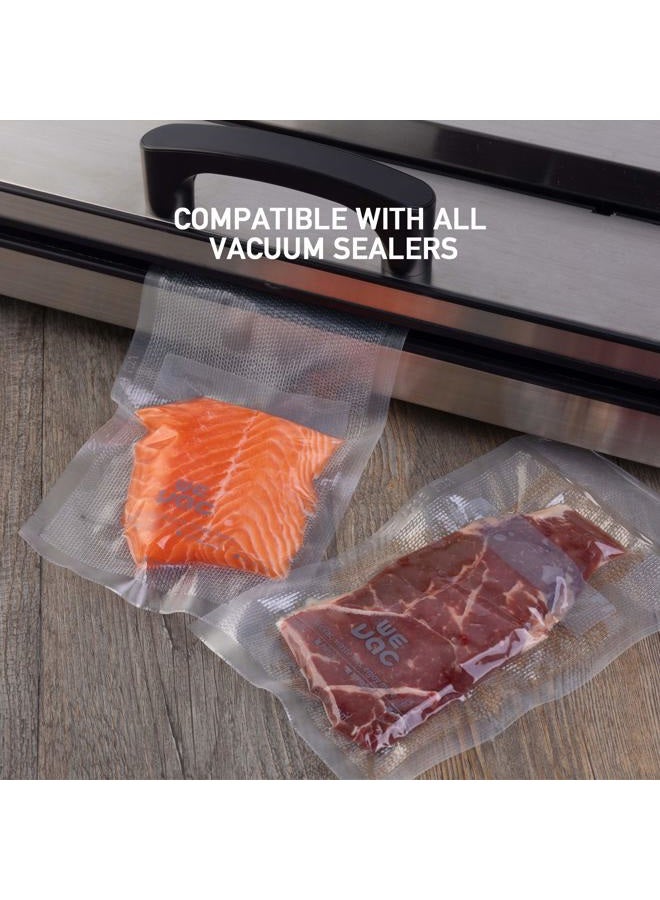 Wevac Vacuum Sealer Bags 100 Pint 6x10 Inch for Food Saver, Seal a Meal, Weston. Commercial Grade, BPA Free, Heavy Duty, Great for vac storage, Meal Prep or sous vide - Image 4